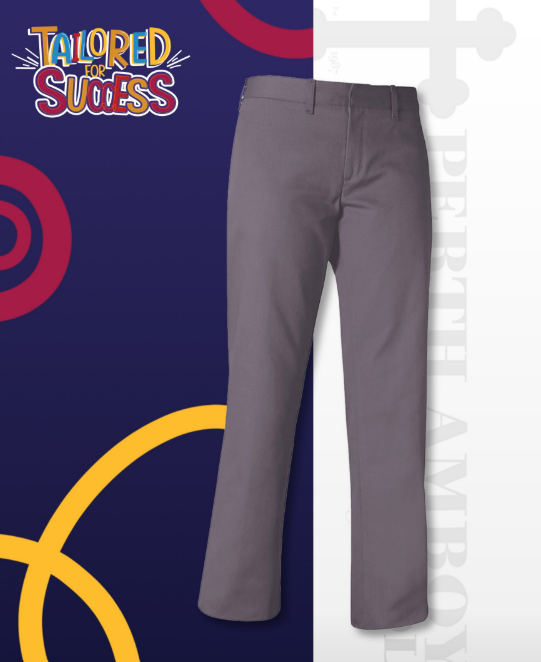Girls Flat Front Slacks